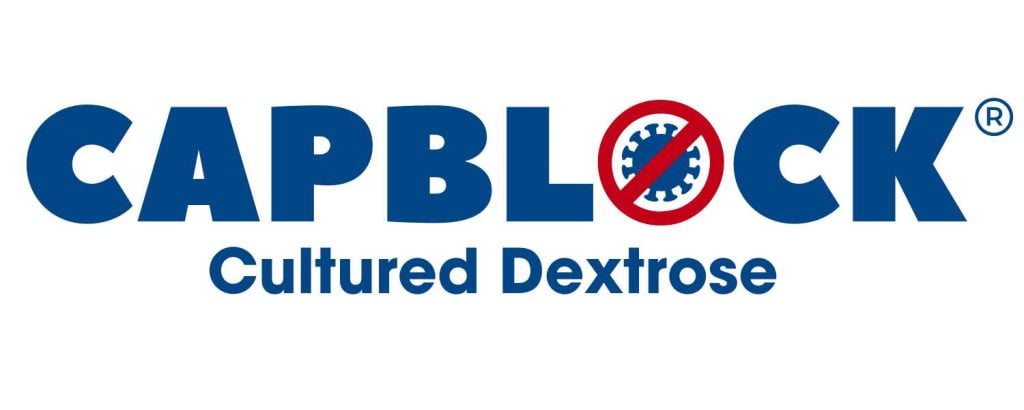 CAPBLOCK CULTURED DEXTROSE LOGO