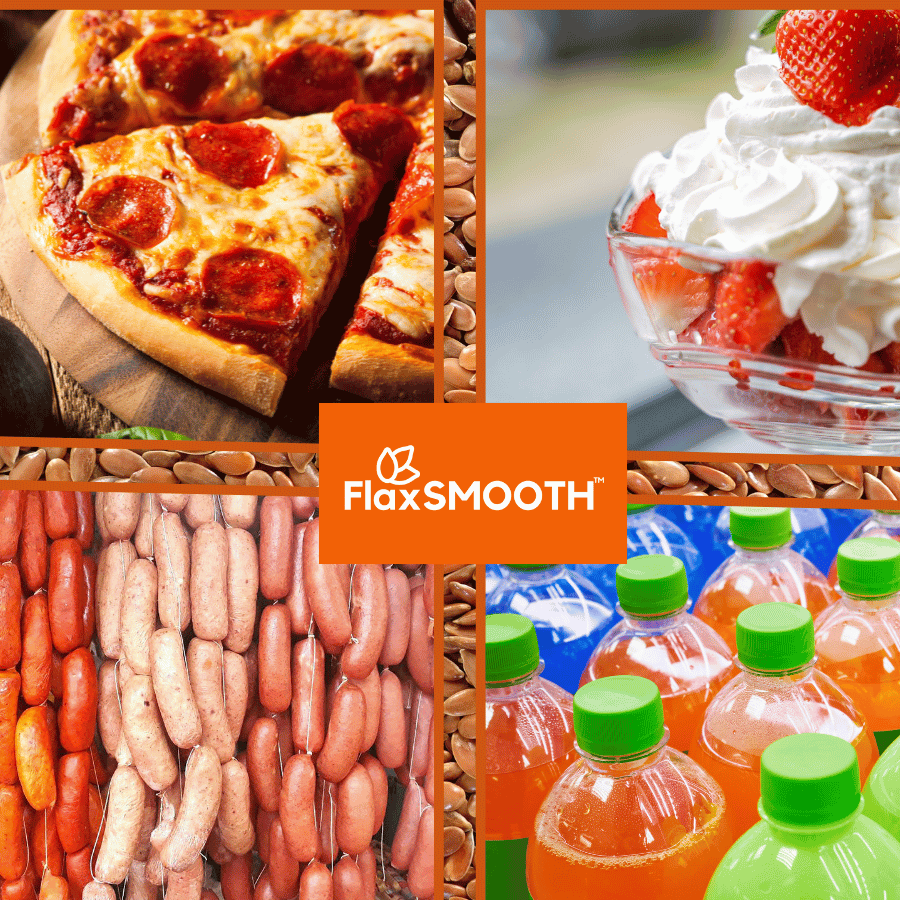 FlaxSmooth®: A Multifunctional Plant-Based Hydrocolloid Alternative